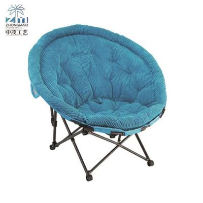 China Modern Portable Saucer Moon Chair Lightweight Folding Outdoor Camping for sale