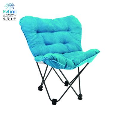 China Household Pink Competitive Price Soft Modern Butterfly Upholstery Chair for sale