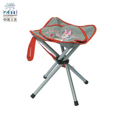 China Fashion Modern Attractive Three Legged Stool Small Fold Outdoor Folding Camping Chair for sale