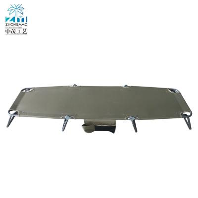 China Outdoor furniture. Folding Camping Crib Outdoor Sleeping Bed Portable Folding Army Camping Cot for sale