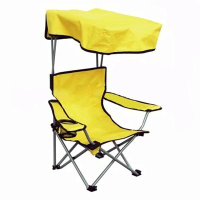 China Leisure Modern Foldable Umbrella Kids Camping Folding Chair With Canopy for sale