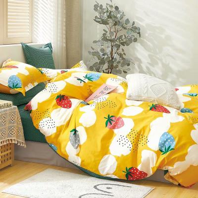 China Wholesale Disposable Luxury Printed Natural 100% Pure Sheet Cotton Comforter Sheet 4 Piece Bedding Sets for sale