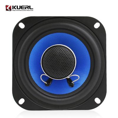 China Good Price 4 Inch 2 Way Car Audio System Coaxial Speaker With Tweeter 12V Full Range Audio Speaker For Car for sale