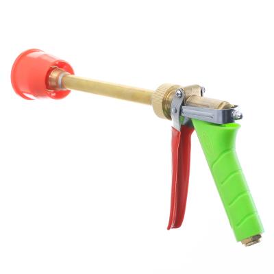 China Agriculture Irrigaiton Manufacturer wholesale copper tube adjustable labor saving brass wrench spray gun for sale