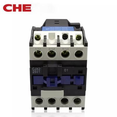 China Coil 380V 440V 4 Phase AC 3 Phase CJX2-2501 Magnetic Contactor Types CJX2-2501 / 2510 for sale