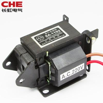 China SA-1192 0.8kgf 7.8N 10mm Push Pull Type AC Solenoid Electromagnet SA-1192 for sale