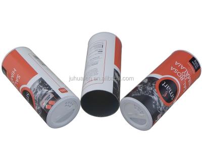 China Recycled Materials Food Grade Shaker Paper Cans Compound For 500g Himalayan Salt Packaging for sale