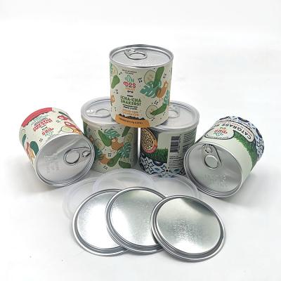 China Environmentally Friendly Packaging Paper Tube Fine Dry Pet Food Composite Paper Boxes for sale