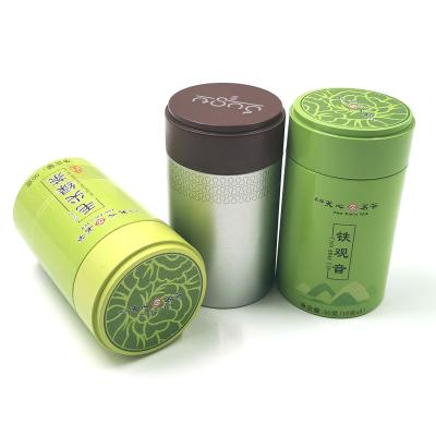 China Custom Eco Friendly Tea Food Grade Tinplate Metal Cans Gift Chocolate Box for sale