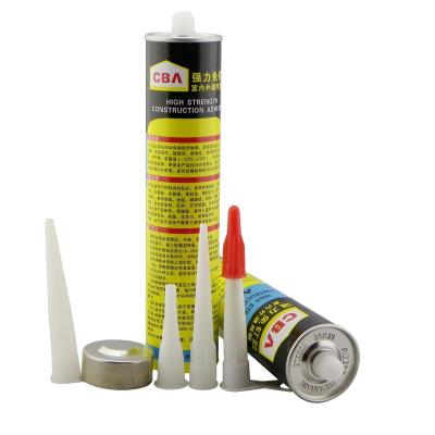 China Recycled Materials Free Black Nails Glue Putty Paper Cartridge PU Adhesive Paper Tube With Custom Design for sale