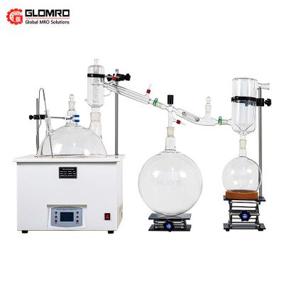 China Equipo molecular de cristal de la destilación de la trayectoria corta del vacío para el laboratorio industrial en venta