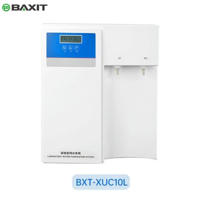 China Ingesta instantánea de agua 1,5-2L/min Sistema de agua ultrapura para laboratorio Serie XUC 10 -40 litros por hora en venta