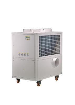 China 5 ton spotkoeler Industriële koude lucht tussen locomotieven Mobiele airconditioning Te koop