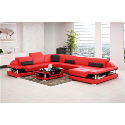 China Sectional Sofa Modern Living Room Furniture Leather Sofa Furniture for sale