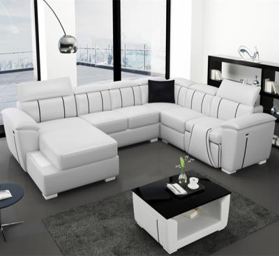 China (Size)Adjustable Modern Living Room Furniture Sofa Set Living Room Sofa With Adjustable Pedals for sale