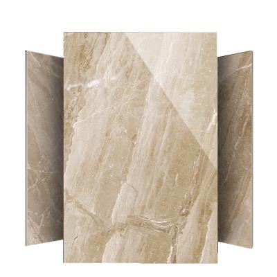 China CBMMART Glazed Metal Tiles Polished Marble Stone Than Gold Floor Design Marble Tile Look Floor Tiles Porcelain Ceramic Tiles for sale