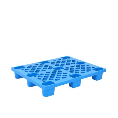 China Pharmaceutical Pallet 1000x800 Mm Single Faced Lightweight Stackable Plastic Pallet Cheap Prices for sale