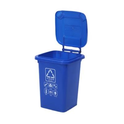 China Durable Manufacturer Supply Custom Plastic Mobile Trash Can Waste Recycle Plastic Wheelie Trash Can for sale