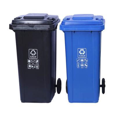 China Wheelie Durable Plastic Large Bin Competitive Price Luxury Trash Can For Food for sale