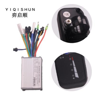 China Brushless DC Motor 48V350W Ebike DC Controller And LED Instrument Cover for sale