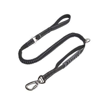 China Stocked 3.8ft Strong Nylon Dog Leash With Reflective Wire And Butt-Cumped Leash for sale