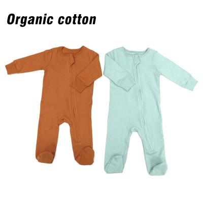 China Wholesale Baby Romper Newborn Organic Baby Onesie Boys and Girls Cotton Onesie Longsleeve Baby Romper for sale