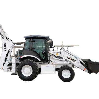 China LGB88 8200KG Loader-Digger Backhoe Loader Machine Road Construction Equipment for sale