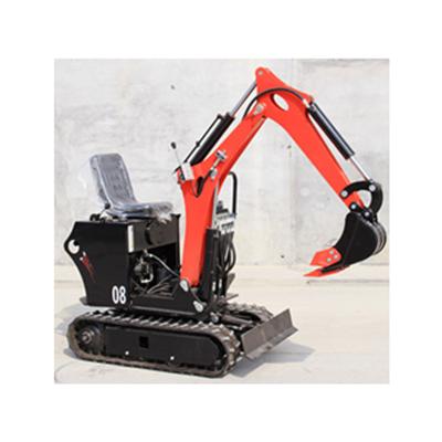 China Factory LGMC LG08E Mini Crawler Excavator Equipment 7.6kw 3000rpm Mini Crawler Excavator Agricultural Construction for sale