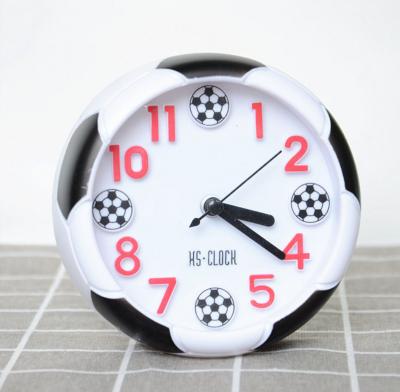 China Art Decor 2021 Hot Selling Spherical Pointer Table Clock Classic Bedside Digital Clock for Home Decor for sale