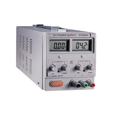 China DC Power Supply HY3005D V&A Instrument Power Supply 291(L)*136(W)*158(H)mm for sale