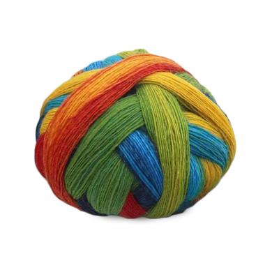 China New design special hot sale fancy yarn wholesale ashion partially dyed wool blended yarn for sale