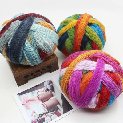 China High Quality Wool Yarn Customized Sustainable Hand Knitting Soft Crochet Wool Yarn for sale