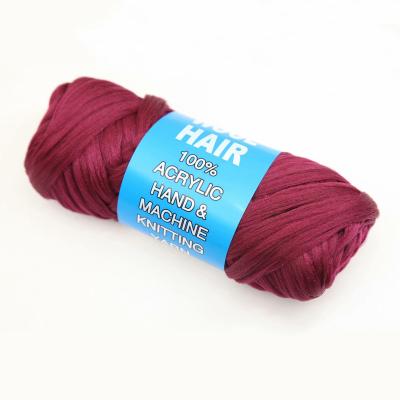 China Long Color Anti-pilling Brazilian Hair Angora Wool Yarn Extension Hair Multi Wig Tool South African For Crochet Hand Knitting for sale