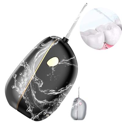 China Car 3 Modes Small Pulse Water Oral Teeth Cleaner Small Pulse Irrigator Travel Teeth Rinser for sale