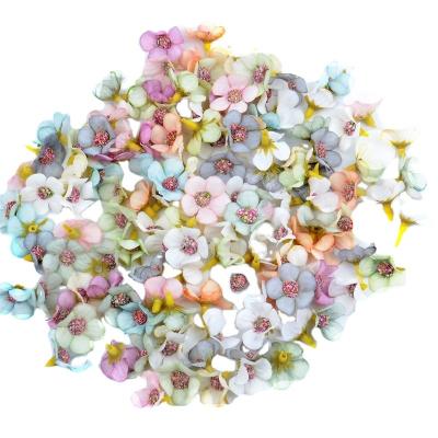 China decorative flowers & 1000/piece 2cm Daisy Flower Heads Mini Silk Multicolor Cheap Artificial Flowers For Garland Scrapbooking Home Wedding Decoration for sale