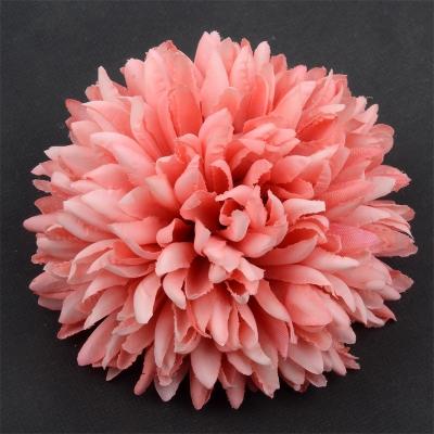 China Wholesale Cheap Silk Hydrangea DIY Craft Flower Plant Outlet Artificial Flower Chrysanthemum Head Home Wedding Party for sale