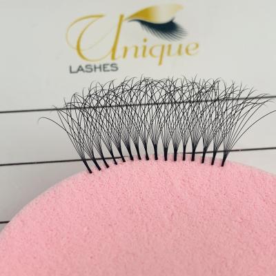 China 2021 Natural Darker Black Long Easy Fanning Lashes Super Soft Handmade Mink Lashes Most Popular for sale