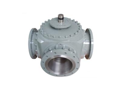 China Cast Steel Stainless Steel 3 Way Industrial Ball Valves with flange end for sale