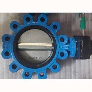 China Ductile Cast Iron Butterfly Valve 4IN PN25 Fully Lugged Butterfly Valve for sale