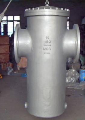 China tipo tamices de la cesta de 16 pulgadas de la cesta del acero inoxidable del tamiz 150# ASME B16.34 para las bombas en venta