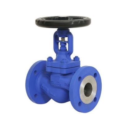 China Carbon Steel WCB,1.0619,Bellow Seal globe valve,flanged to pn16,pn40,din3356 for sale