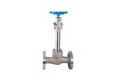 China Forged Cryogenic globe valve,extended bonnet,a182 f316L,integral flange,1inch,class 600lb for sale