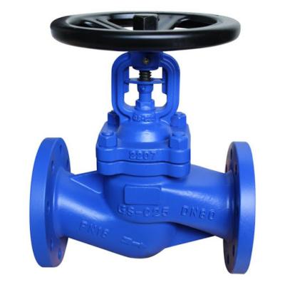 Chine Le soufflet standard DIN 3356 a scellé le globe Valve.BB, DN150, rf a bridé à pn16 à vendre