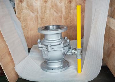 China 2 pc body Floating Type full bore Flanged soft seated side entry ball valve for sale