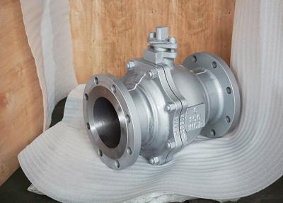 China 2 Pieces Side Entry Ball Valve Cast Steel Side API ASME ANSI Standards for sale