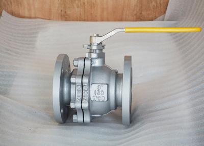 China API 6D Side Entry Floating,A216WCB, Class 150, RF 3inch flanged ball valve for sale