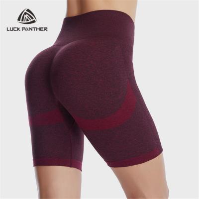 China Stock New Breathable Wholesale Women Seamless Biker Shorts Butt Crac! crack! pantyhose grow gaiters for sale