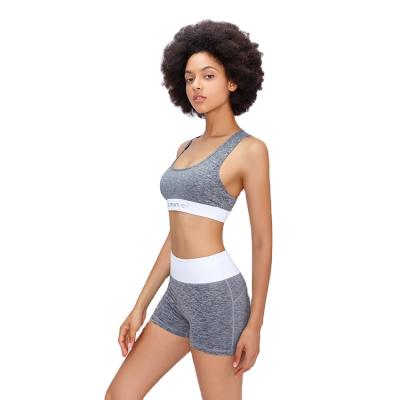 China Breathable Fitness Wear Women Sets Yoga Shorts Panties Gym Active Wear Shorts Sets Two Piece Women for sale