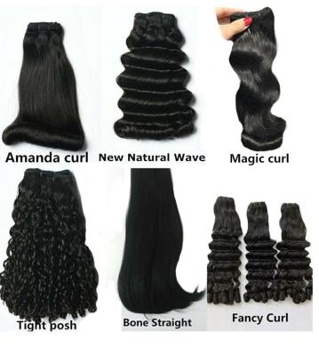 China 12A Grade Bone Virgin Hair Bundle Soft Thick Smooth Straight Raw Human Remy Hair Weave Wavy Double Bundles Unprocessed for sale