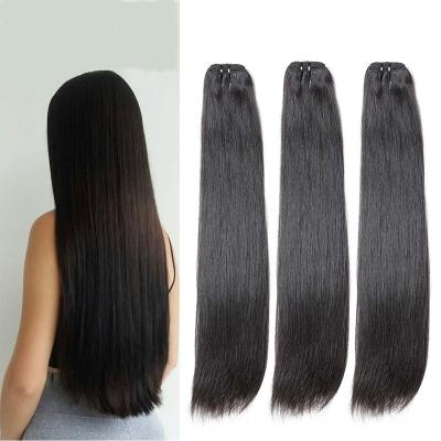 China Soft Smooth Thick Peruvian Hair Bundles Straight Hair Weave Bundles Remy Hair Bundles for sale